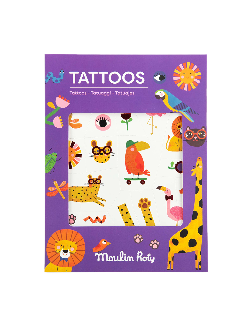 Zmywalne tatuaże Moulin Roty BÉBÉ Concept 