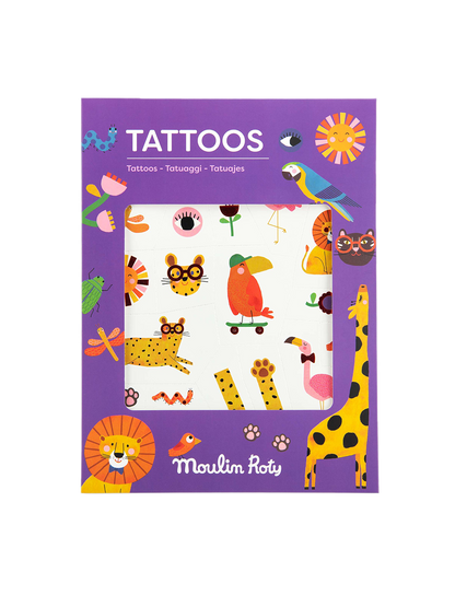 Zmywalne tatuaże Moulin Roty BÉBÉ Concept 