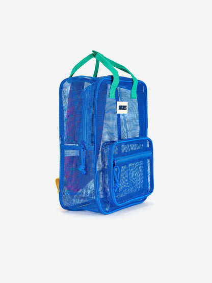 Color block mesh backpack Bobo Choses BÉBÉ Concept 