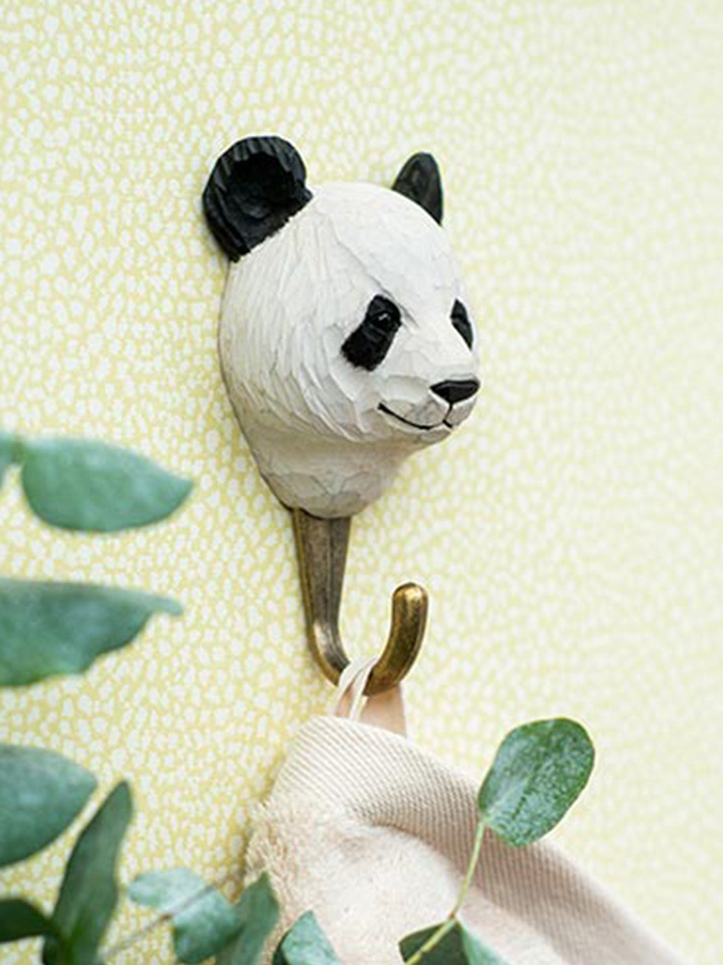 Drewniany haczyk Panda Wildlife Garden BÉBÉ Concept 