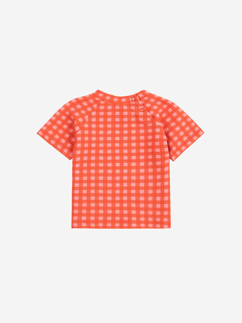 Koszulka kąpielowa Vichy swim T-shirt Baby Bobo Choses BÉBÉ Concept 