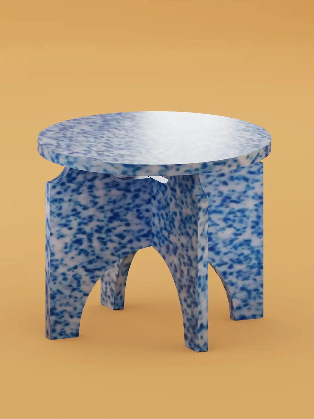 Stołek z eko tworzywa Round Stool Tiny M1N1 Minimono BÉBÉ Concept 