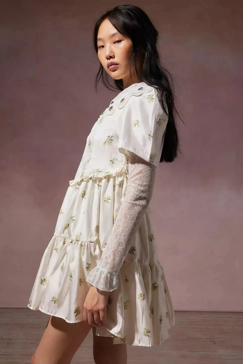 OUTLET Sukienka Mini Ditsy Pick Floral XS bébé concept BEBE Concept 