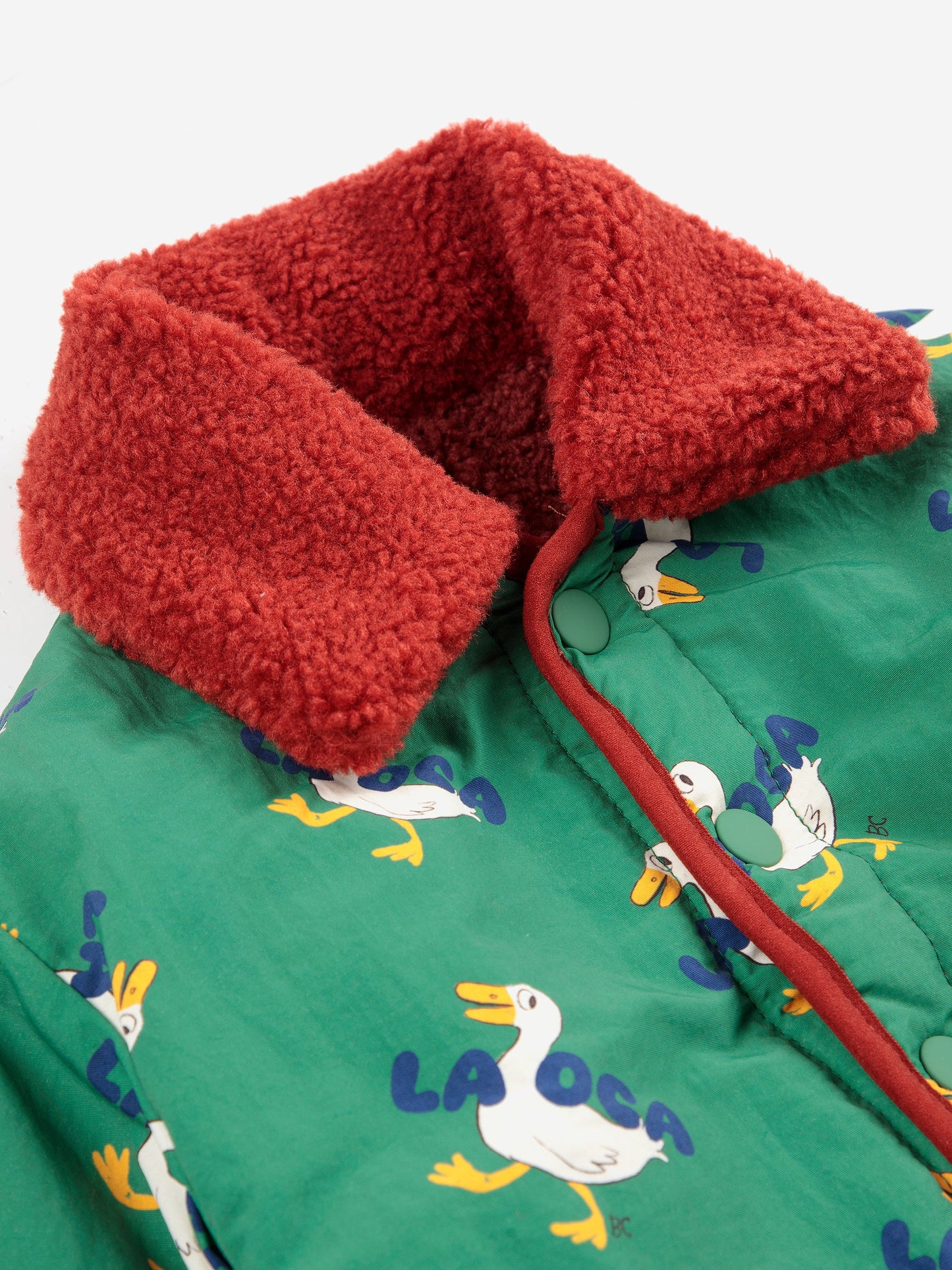 La Oca all over reversible sheepskin jacket Baby Bobo Choses BÉBÉ Concept 