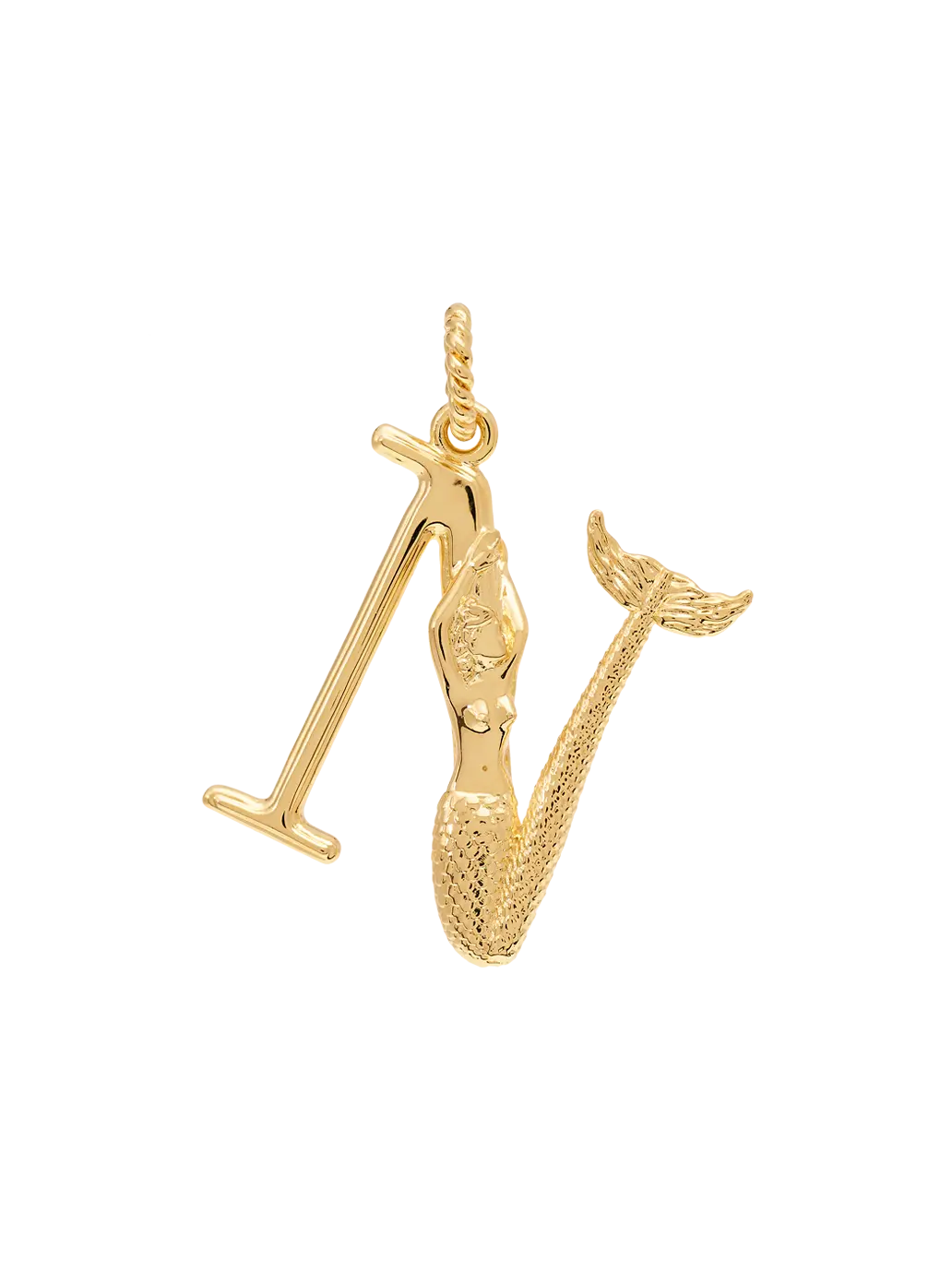 Pozłacana zawieszka Initial Muse Necklace Charm Anna + Nina BÉBÉ Concept 