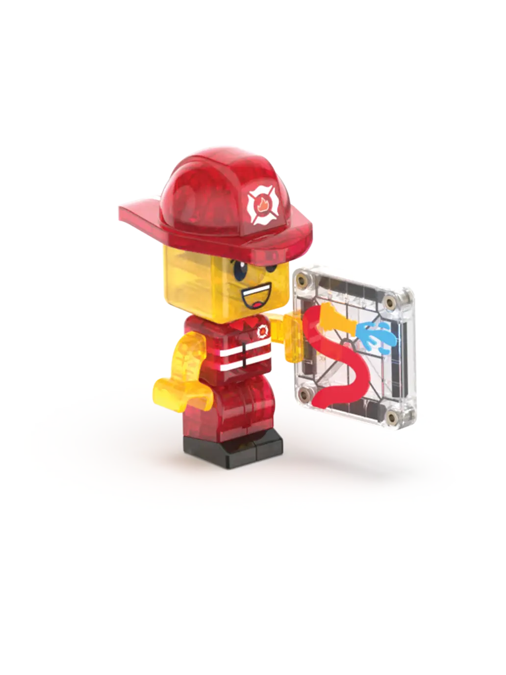 Klocki Magnetyczne Fire Station Magna-Tiles BÉBÉ Concept 