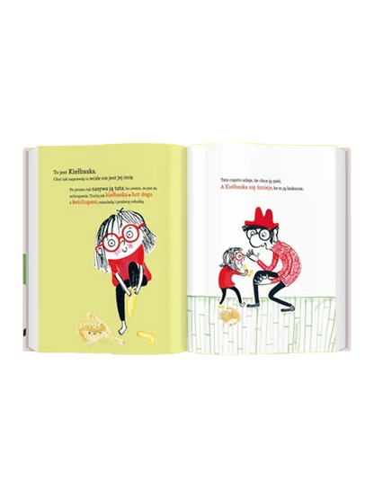 Kiełbaska nie chce iść do przedszkola Wydawnictwo Frajda BÉBÉ Concept