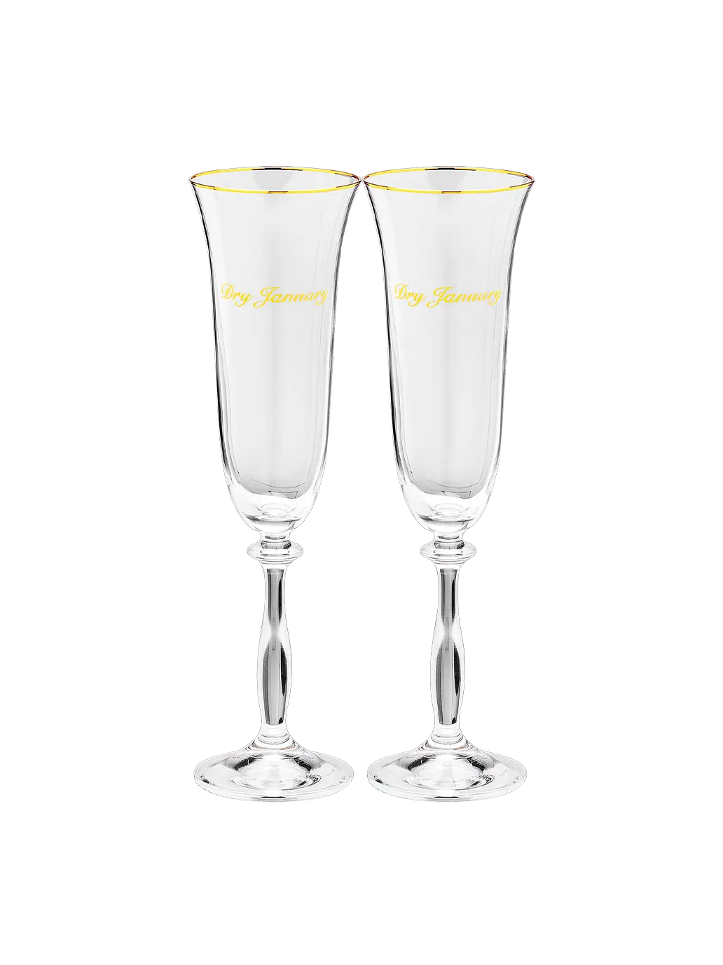 Zestaw kieliszków do szampana Anna + Nina BÉBÉ Concept 