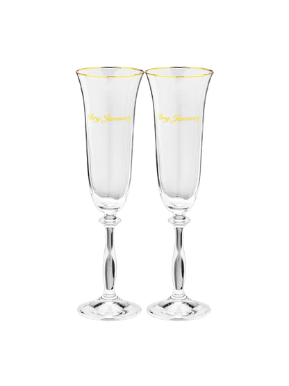 Zestaw kieliszków do szampana Anna + Nina BÉBÉ Concept 