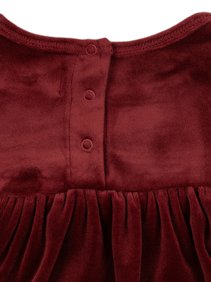 Aksamitna sukienka - rompers Jingle Romper Konges Slojd BÉBÉ Concept