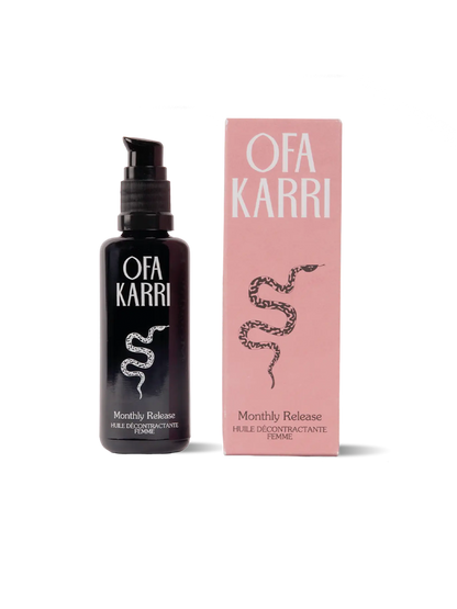 Olejek do masażu na bóle menstruacyjne Monthly Release Ofa Karri BÉBÉ Concept 