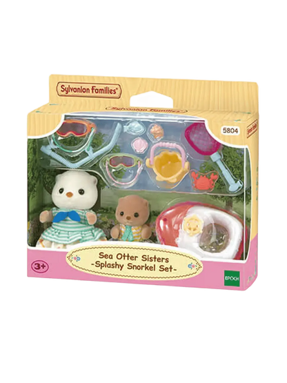 Kolekcjonerskie figurki Wydry Morskie Snorkel Set Sylvanian Families BEBE Concept 