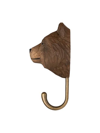 Drewniany haczyk Niedźwiedź Wildlife Garden BÉBÉ Concept 