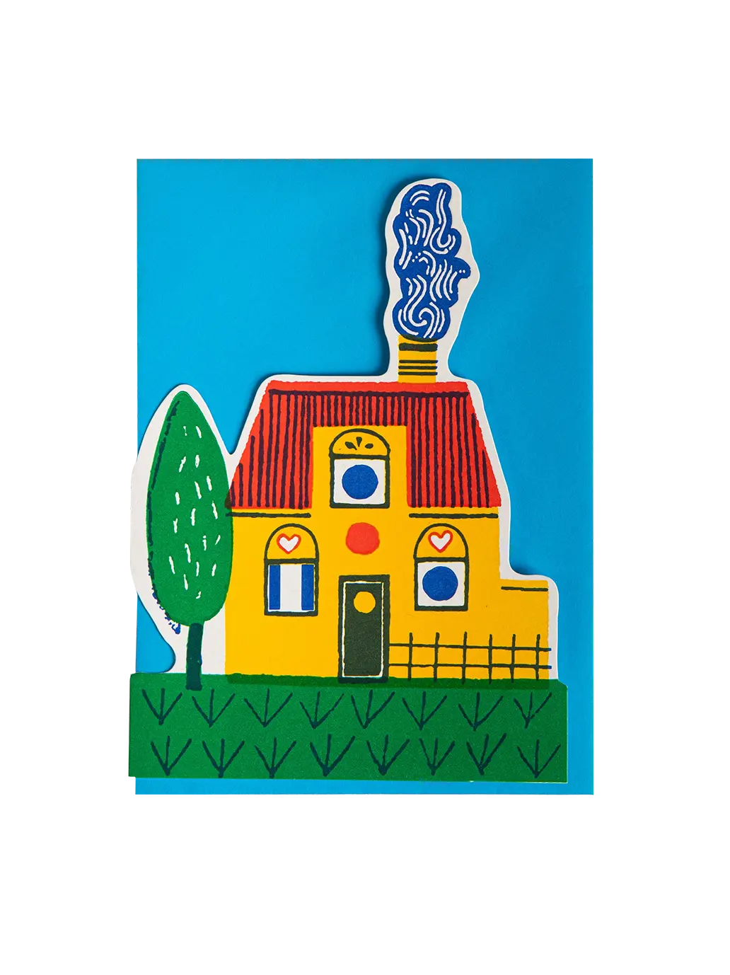 Ozdobna kartka z kopertą Yellow Home Archivist Gallery BEBE Concept 