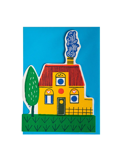 Ozdobna kartka z kopertą Yellow Home Archivist Gallery BEBE Concept 