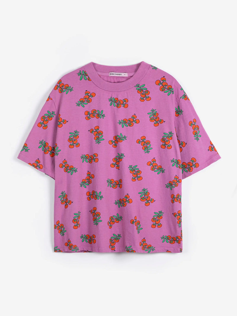 Tomatoes print fitted T-shirt Bobo Choses BEBE Concept 