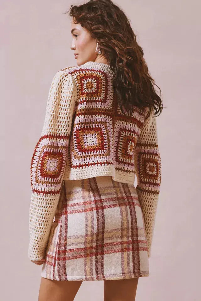 OUTLET Spódnica Mini Claudette Check | rozm. M bébé concept BEBE Concept 