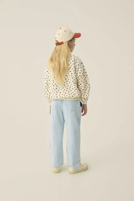 Small Flowers Allover Sweatshirt The Campamento BEBE Concept 