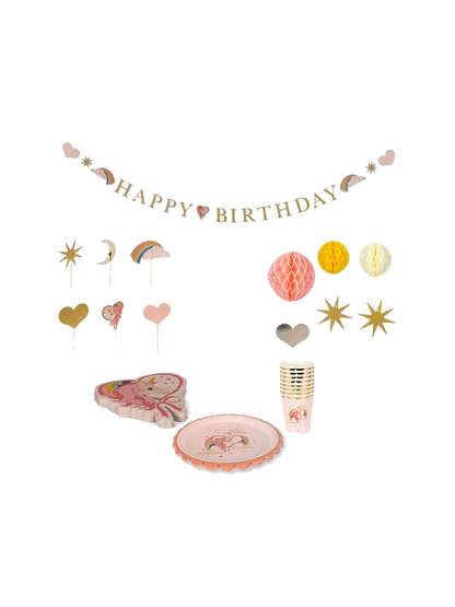 Zestaw ozdób urodzinowych Party Kit Konges Slojd BÉBÉ Concept 