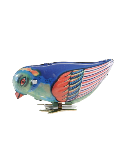 Blaszana retro zabawka Ptaszek Die Blechfabrik BÉBÉ Concept 