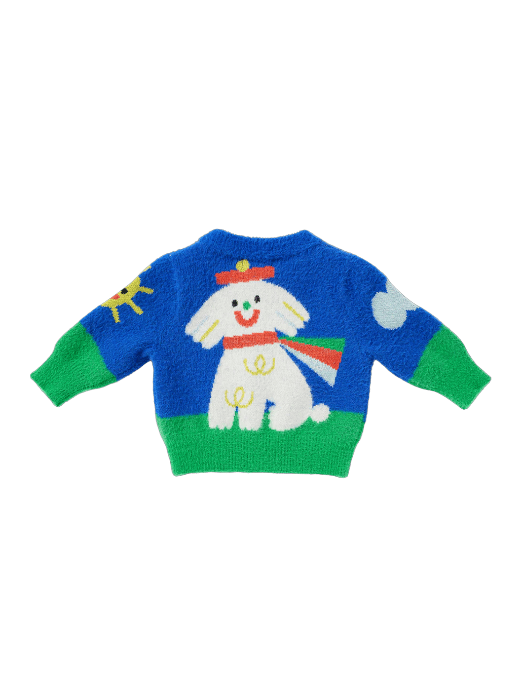 Sweter z kolorowym wzorem Puppy Park Halcyon Nights BÉBÉ Concept 