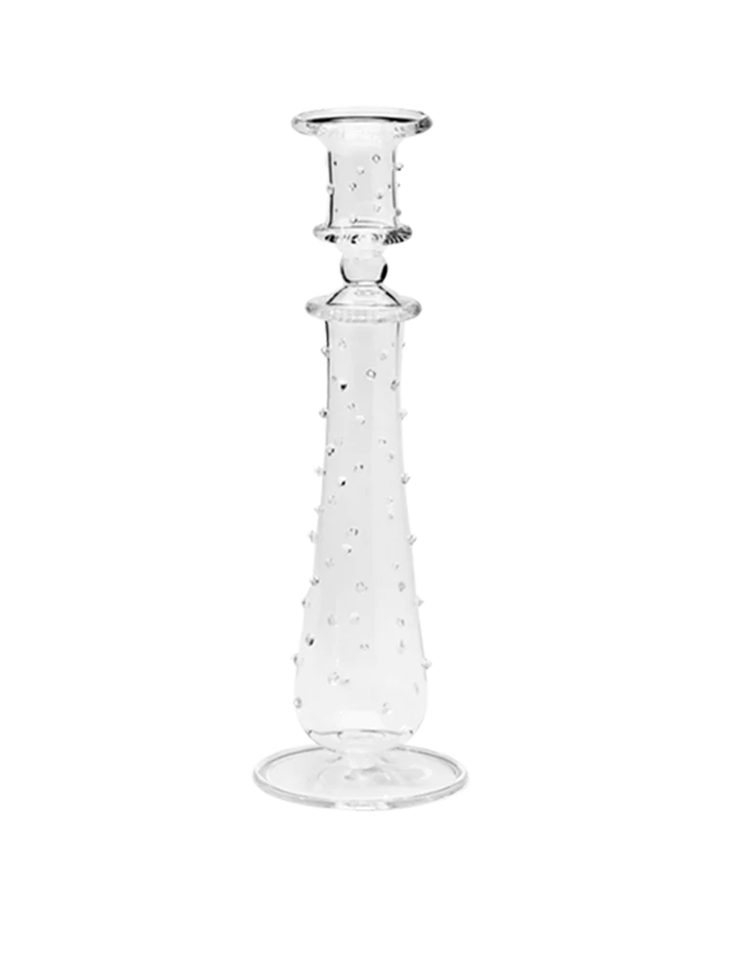 Szklany świecznik Anna + Nina BÉBÉ Concept 