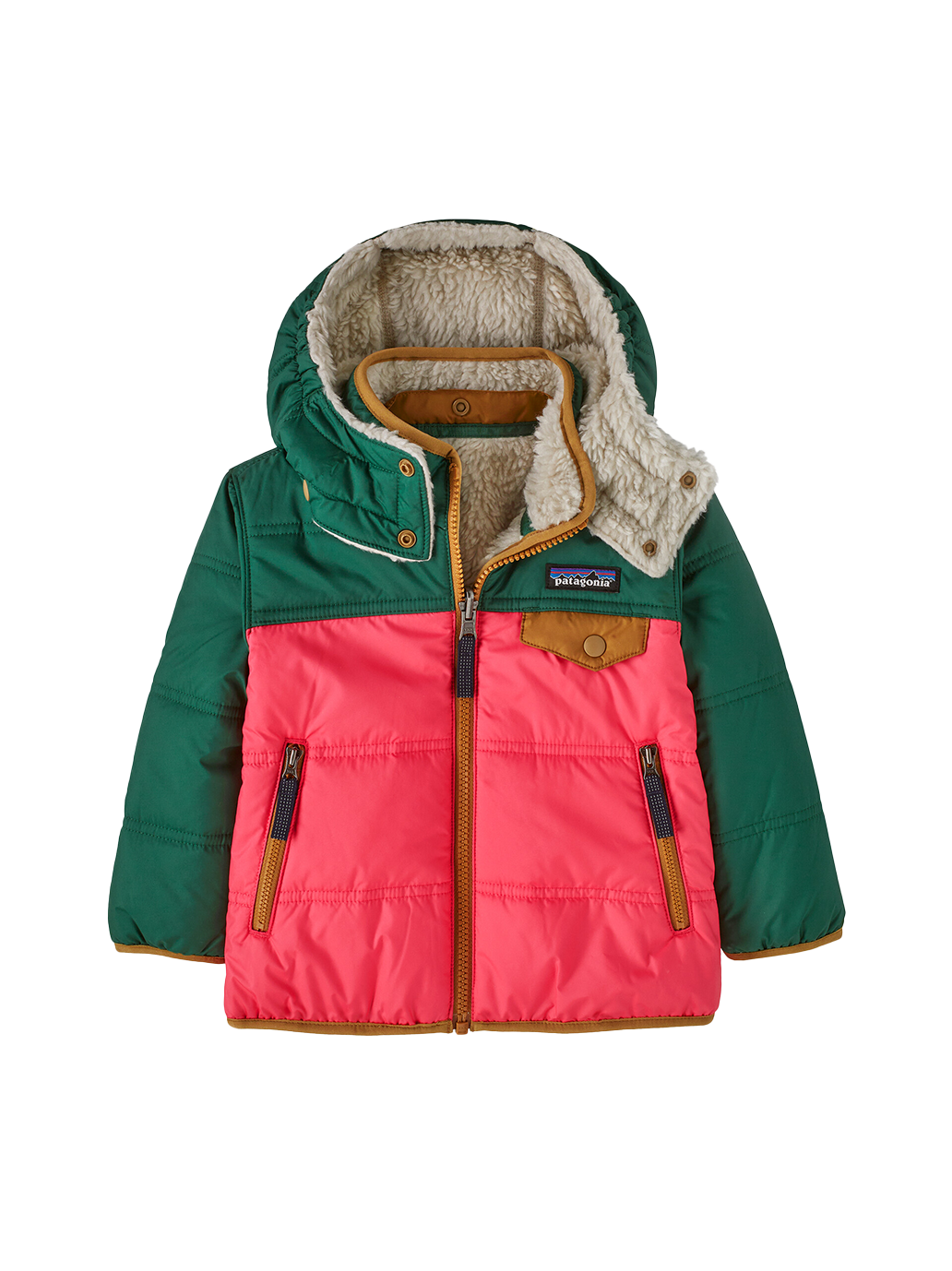 Dwustronna kurtka Baby Reversible Tribbles Hoody Patagonia BÉBÉ Concept 