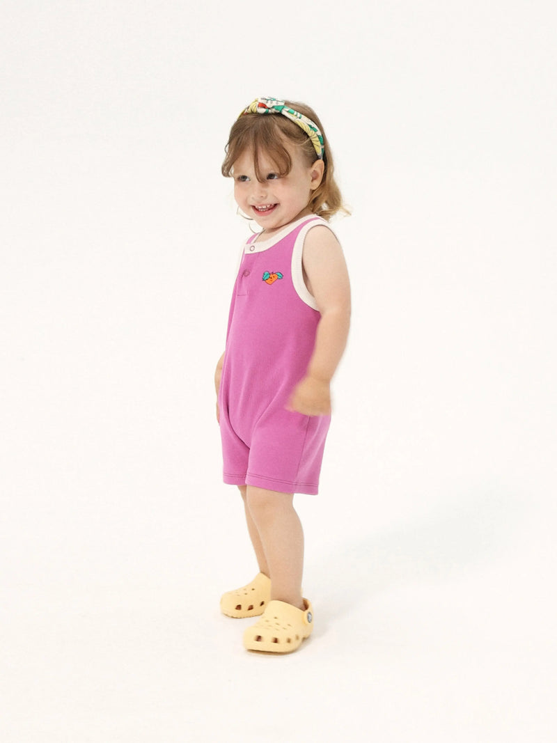 Tangerine playsuit Bobo Choses BEBE Concept 