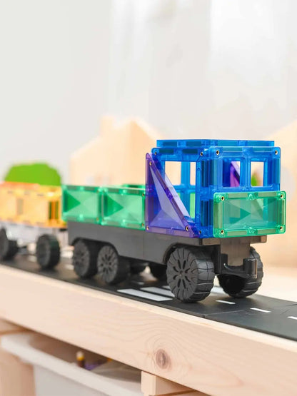 Klocki magnetyczne Rainbow Transport Pack Connetix BÉBÉ Concept 