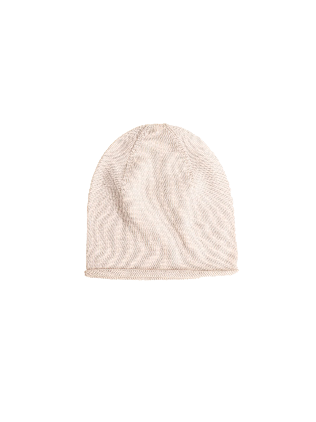 cienka całoroczna czapka z wełny merino Efa Beanie Hvid BÉBÉ Concept 