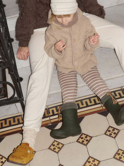 Damskie spodnie joggery z wełny merino Mille Family BÉBÉ Concept 