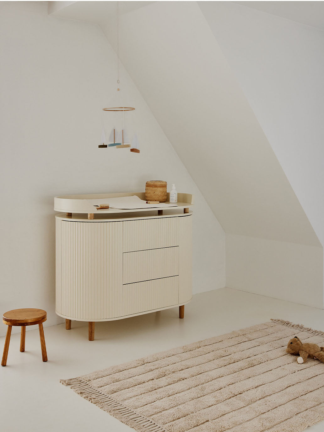 Bawełniany dywan Washable Rug Kas Kopenhagen BÉBÉ Concept