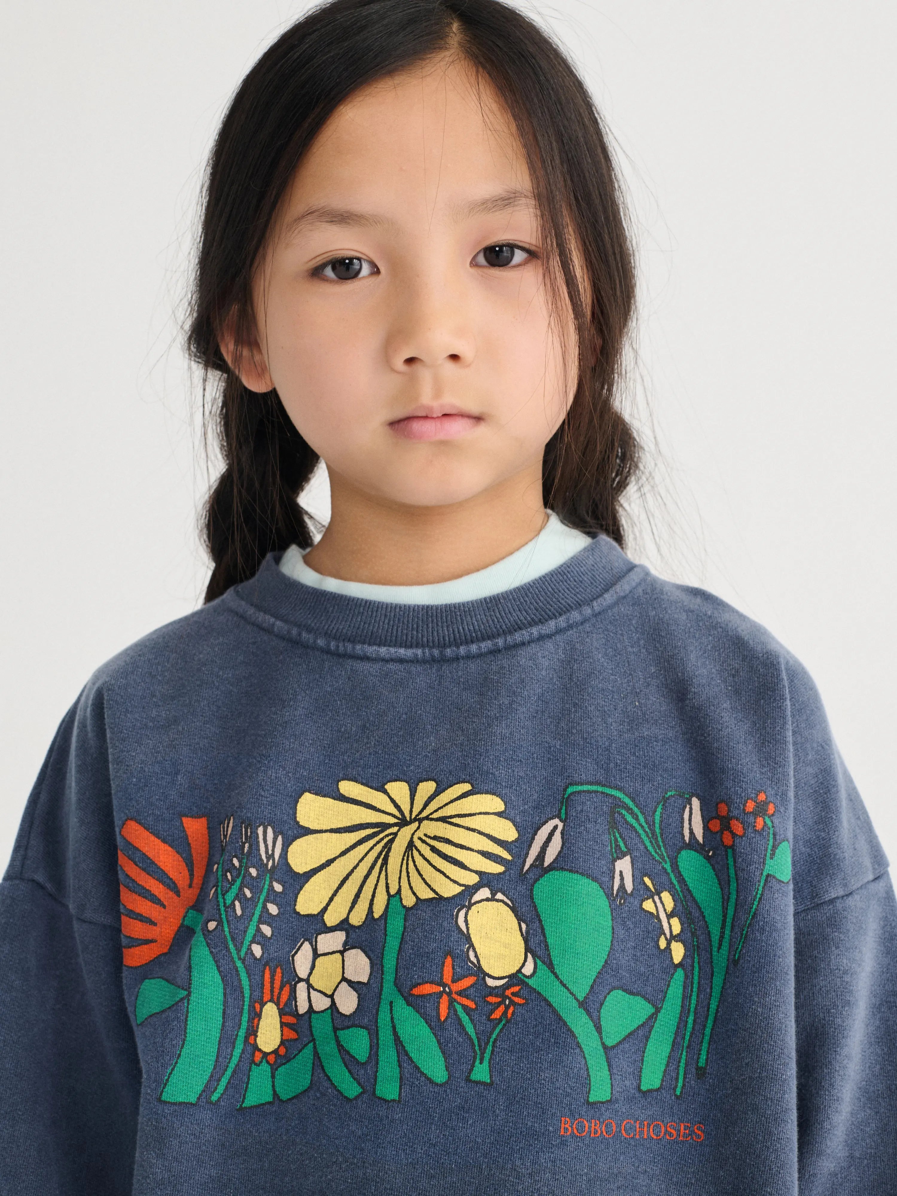 Bluza Color Herbalist sweatshirt Bobo Choses BEBE Concept 