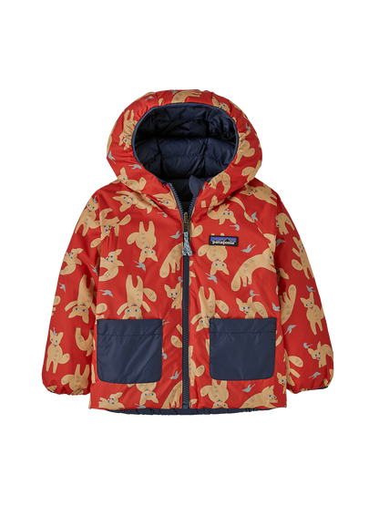 Dwustronna kurtka puchowa Baby Reversible Down Hoody Patagonia BÉBÉ Concept 
