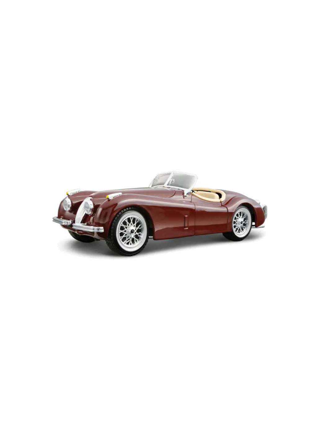 Metalowy model samochodu Jaguar XK 120 Roadster Burago BEBE Concept 