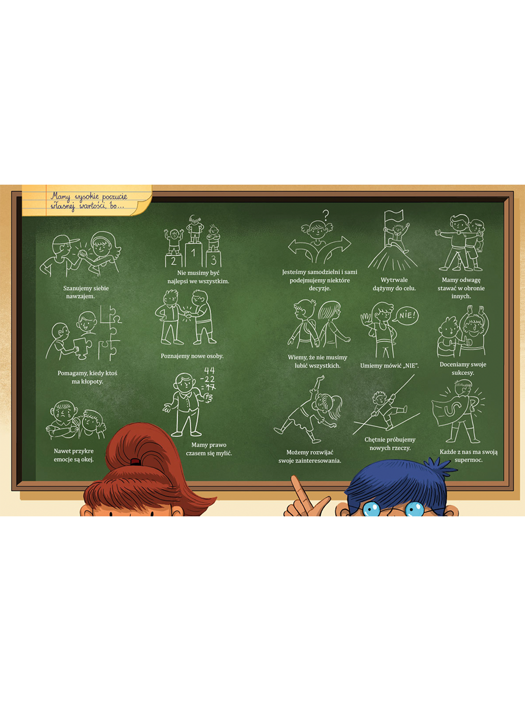 Szkoła i ja. Budujemy poczucie własnej wartości Wydawnictwo Nasza Ksiegarnia BÉBÉ Concept 