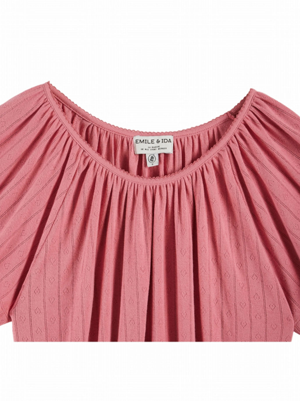 Damska koszulka Pointelle Emile et Ida BÉBÉ Concept 