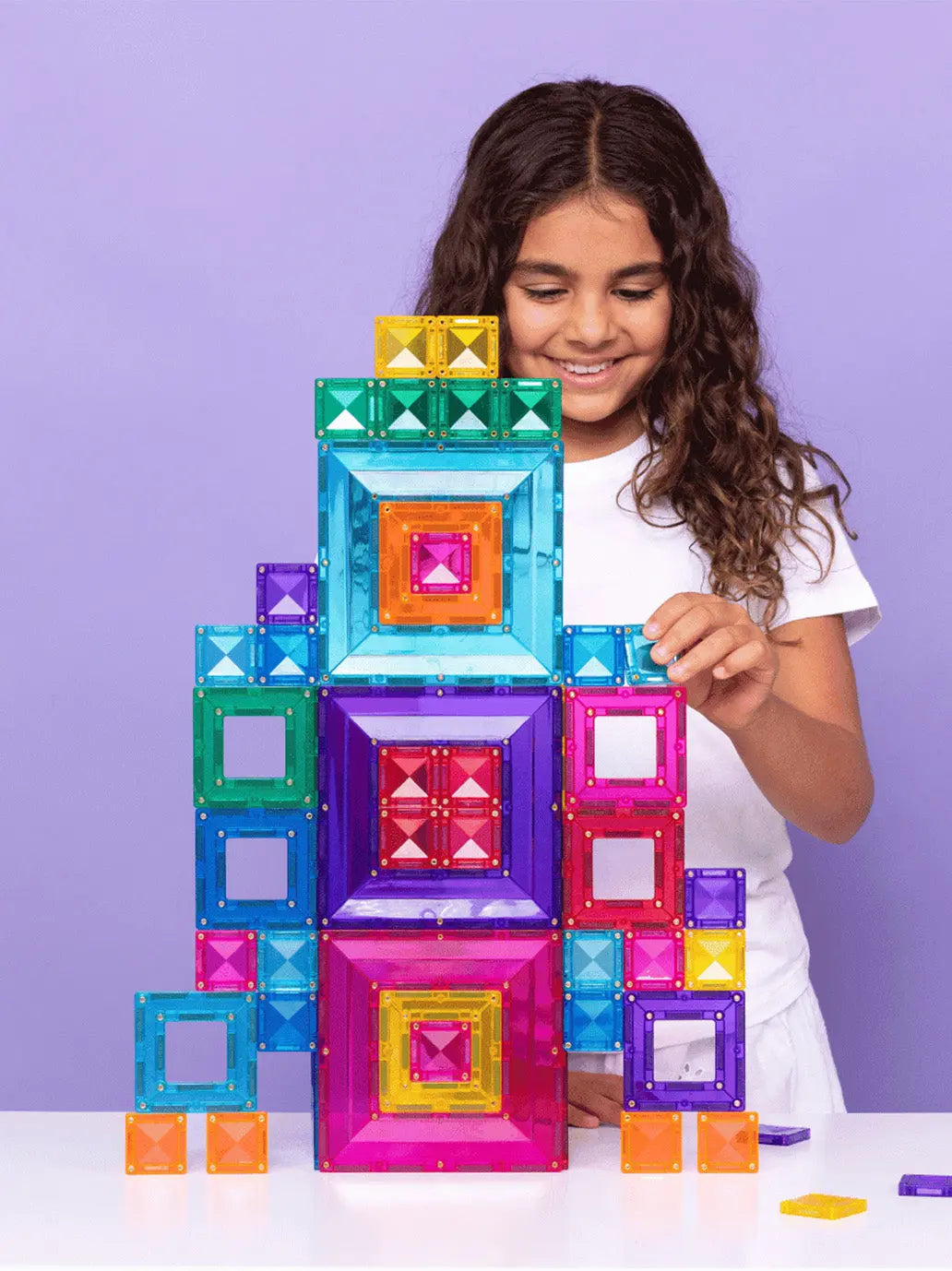 Klocki magnetyczne Bright Portal Pack Connetix BÉBÉ Concept 