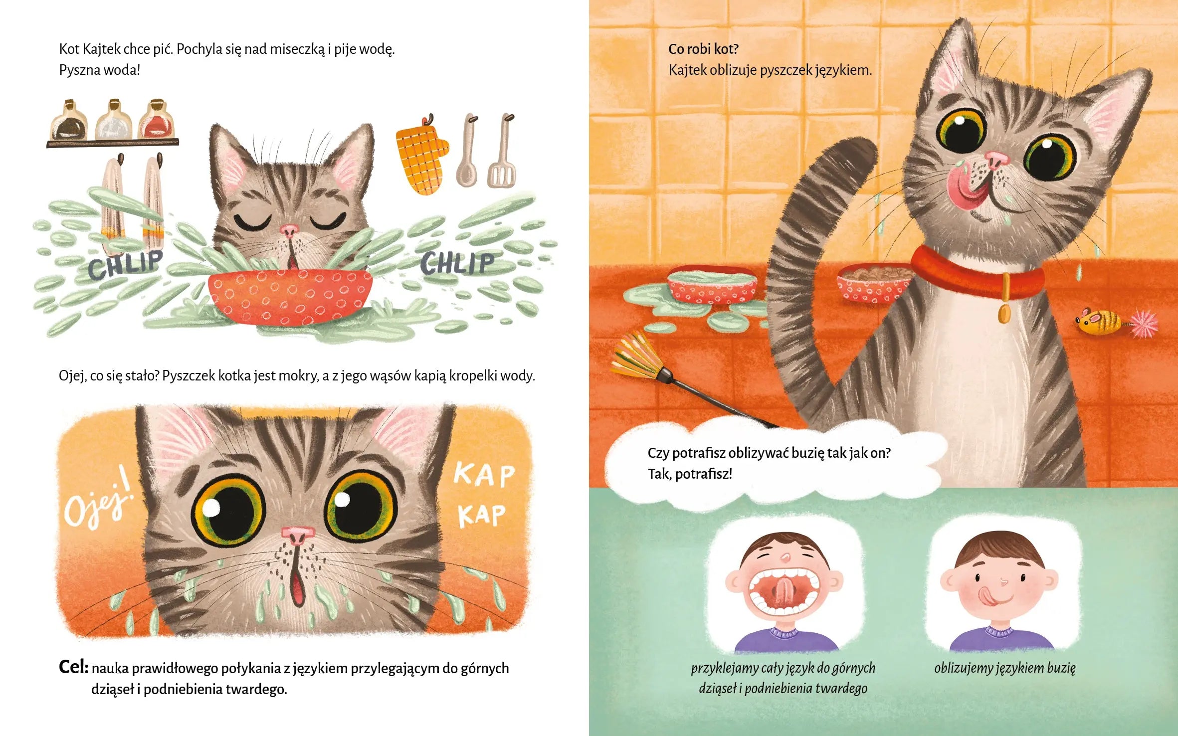 Na językach zwierząt. Historyjki logopedyczne Wydawnictwo Mamania BÉBÉ Concept