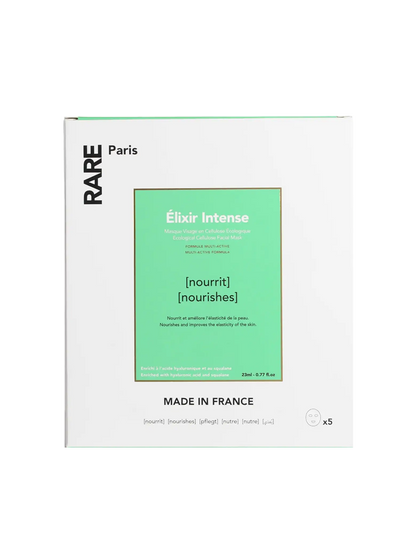 Odżywcza maska w płachcie - zestaw 5 szt Rare Paris BÉBÉ Concept 