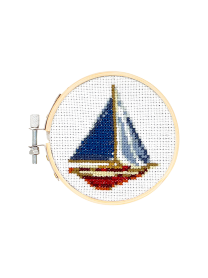 Mini zestaw do wyszywania Embroidery Set Kikkerland BÉBÉ Concept 