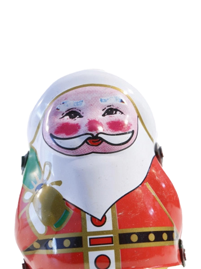 Blaszana retro zabawka Święty Mikołaj Die Blechfabrik BÉBÉ Concept 