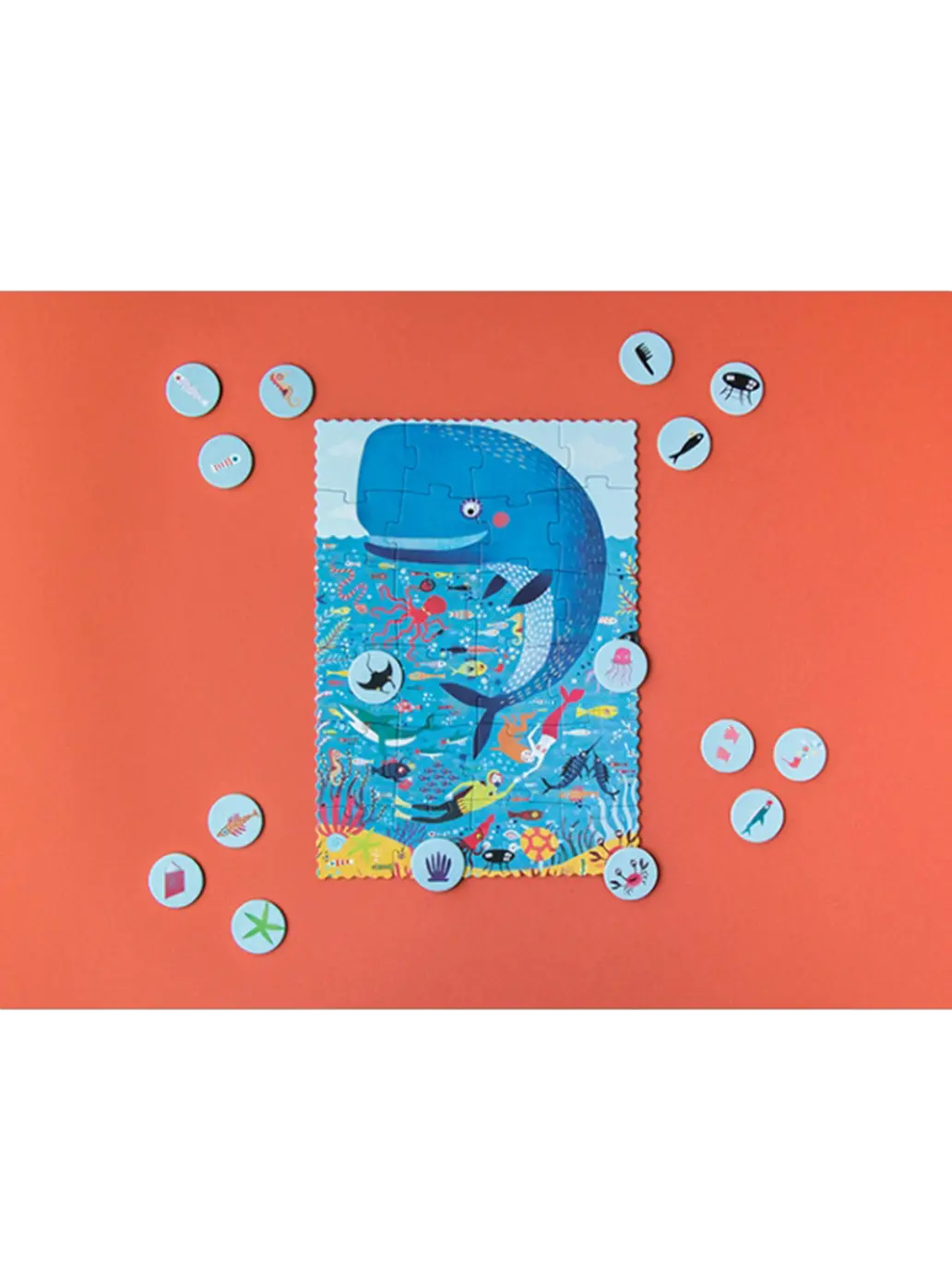 Puzzle kieszonkowe dla dzieci My Little Ocean Londji BÉBÉ Concept