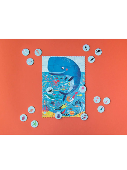 Puzzle kieszonkowe dla dzieci My Little Ocean Londji BÉBÉ Concept