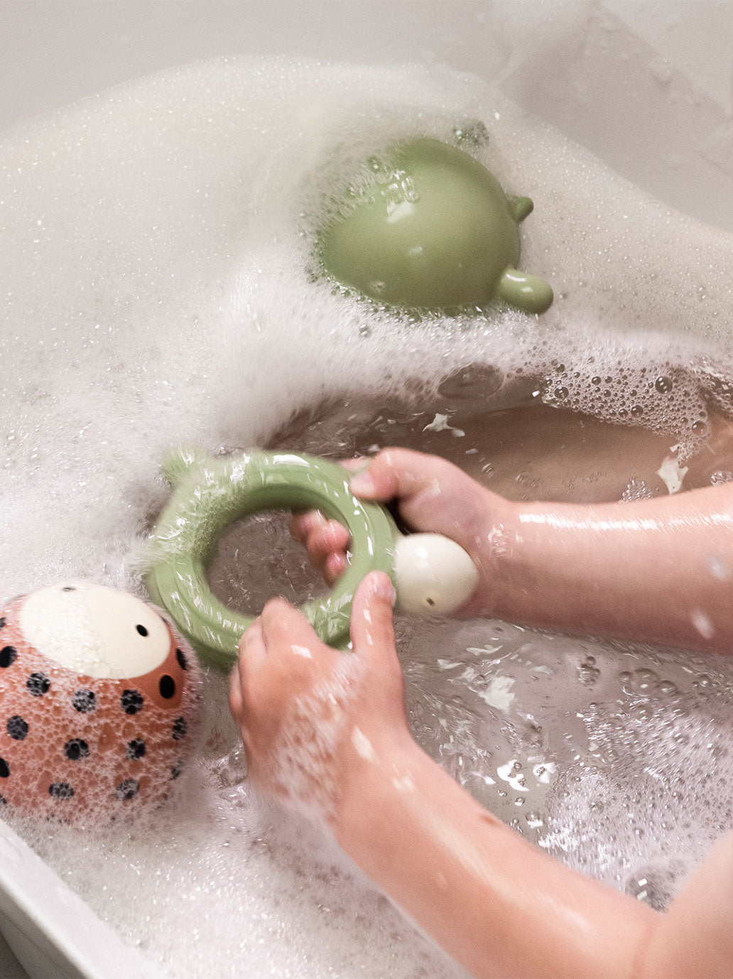 Gumowa zabawka do kąpieli Bath Toy Sebra BÉBÉ Concept 