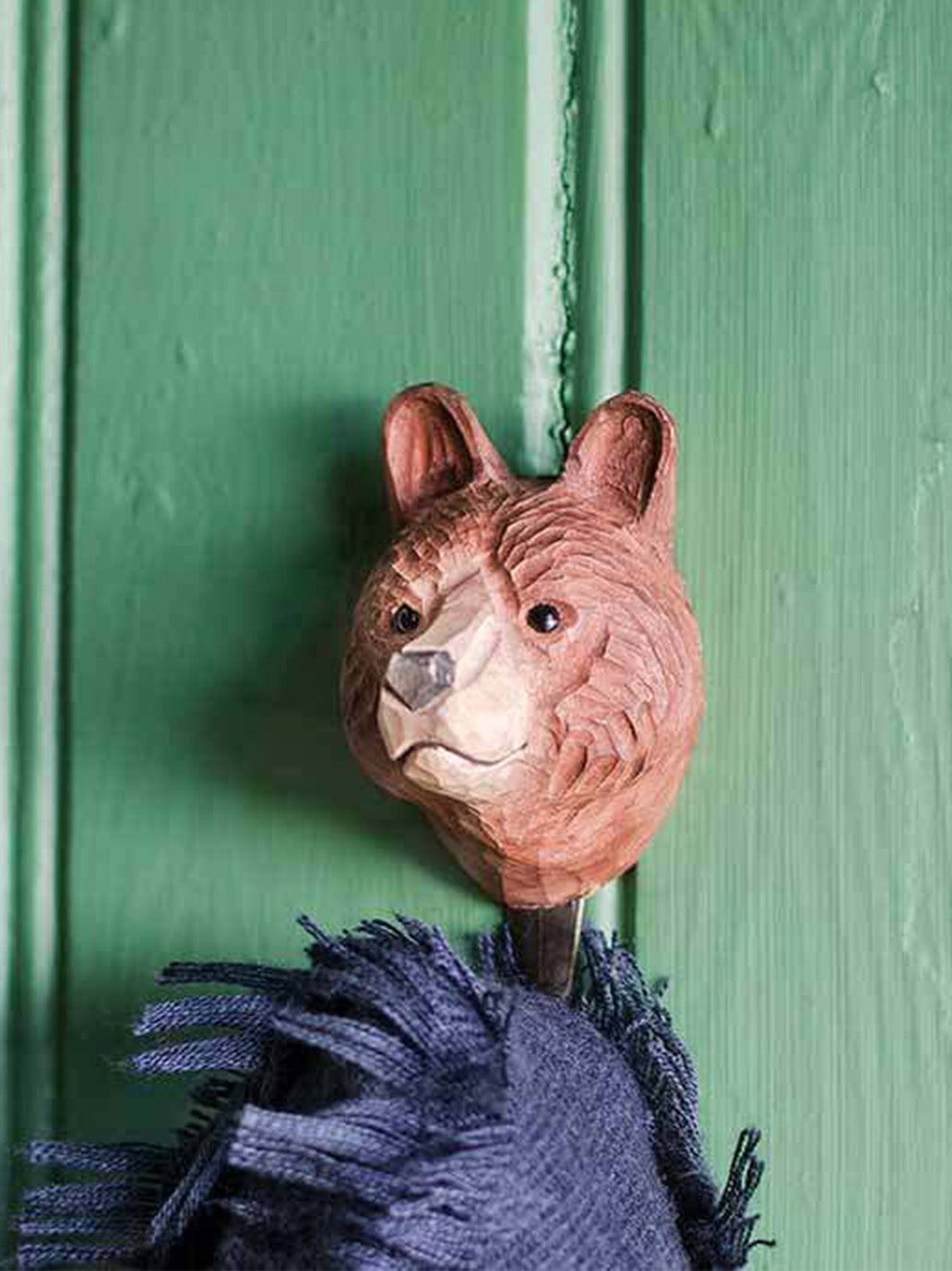 Drewniany haczyk Niedźwiedź Wildlife Garden BÉBÉ Concept 