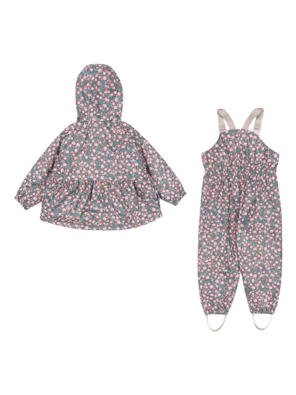 Zestaw przeciwdeszczowy Rainy Palme set girl Konges Slojd BÉBÉ Concept 