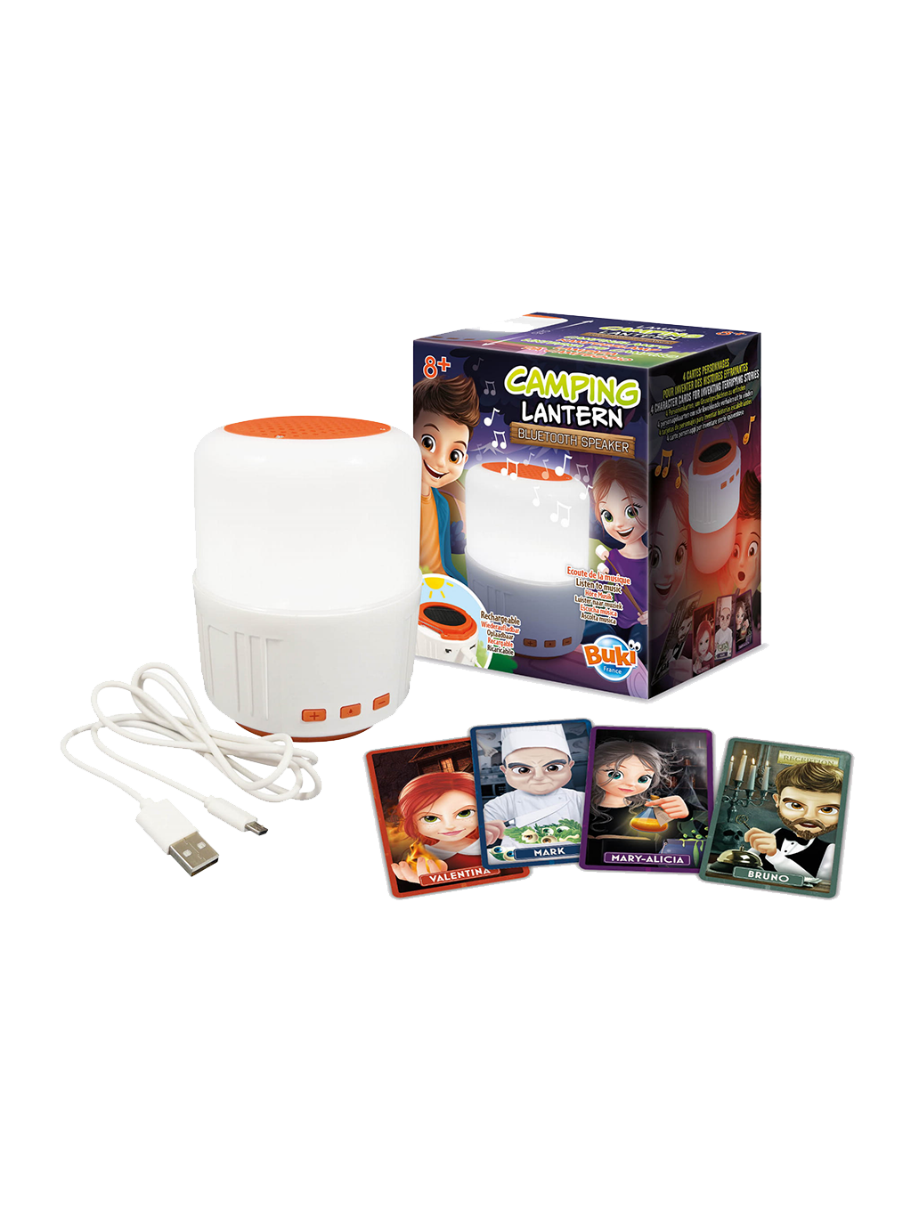 Solarna lampka kempingowa 3w1 Buki BÉBÉ Concept 