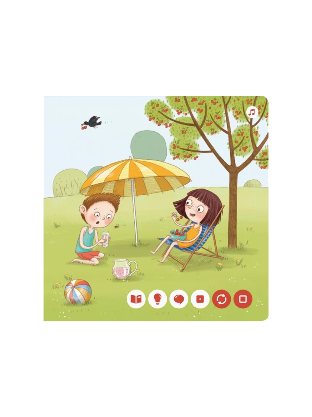 Lato. Mini książka interaktywna Albi BÉBÉ Concept 