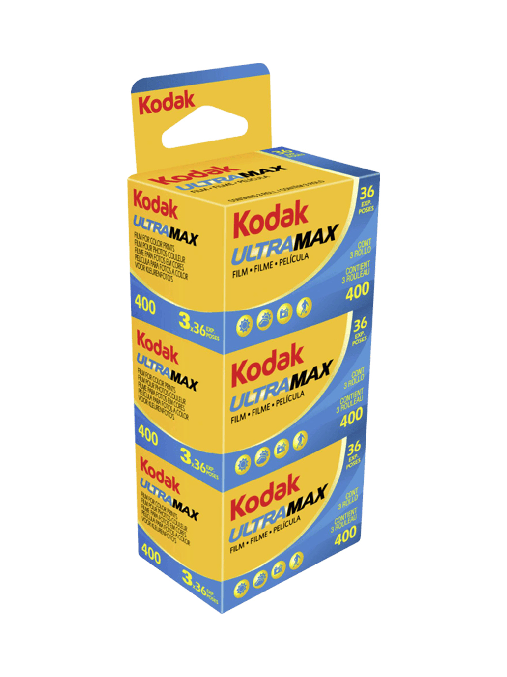 Film do aparatu 135 UltraMax 400 Color 3-Pack